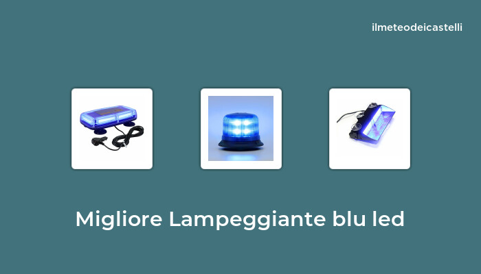 Sidaqi 4X Di Alta Intensità 20 LED Estremamente Bright Blu LED Emergenza Pericolo Strobe Spia Luci di Avvertimento Lampeggiatori 12V Impermeabile per Rimorchio Camion Caravan