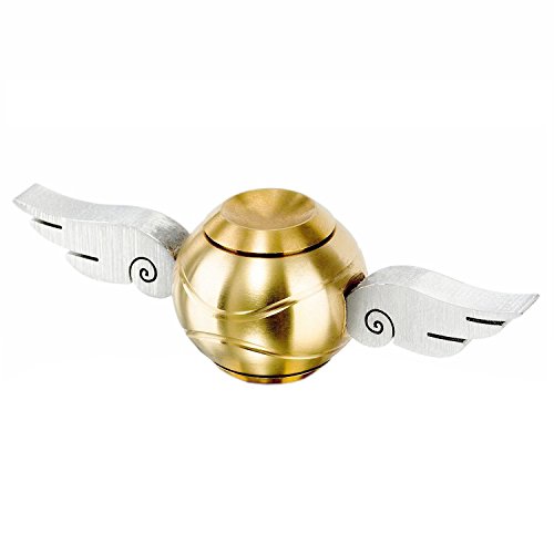 17Tek Golden Ball Silver Wing Hand Spinner Fidget Toy (G2)