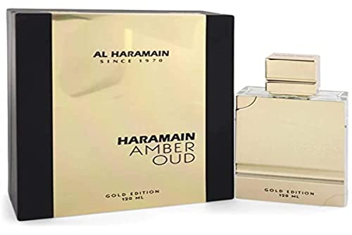 Al Haramain Profumi Amber Oud Gold Edition EDP Spray,, confezione d...