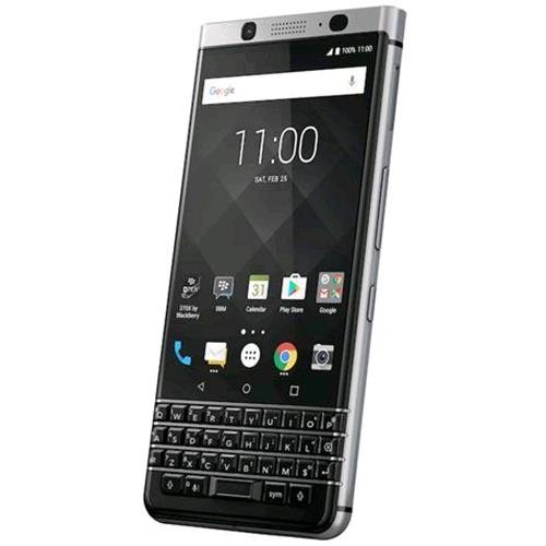Blackberry Keyone Smartphone, Marchio Tim, 32 GB, Nero Argento [Italia]