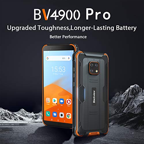 Blackview BV4900 Pro Rugged Smartphone, IP68 Impermeabile, Dual SIM...