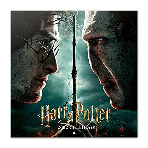 Calendario 2022 da Muro Harry Potter Films - 12 mesi + 4 in omaggio, 30x30 cm, FSC - cancelleria Harry Potter 2022, Harry Potter Must Have 2022