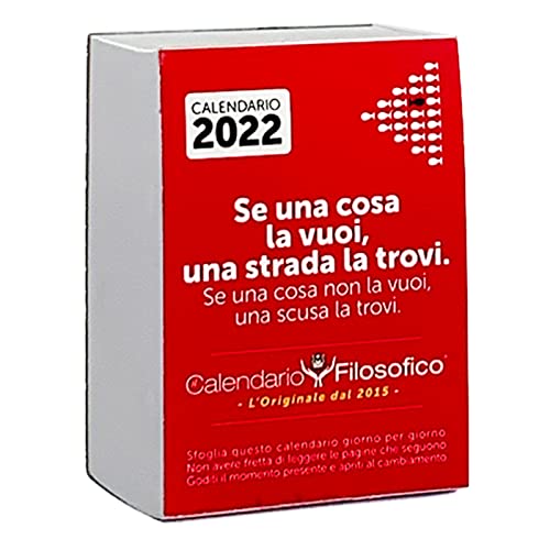 CALENDARIO FILOSOFICO 2022 - A8 MIGNON 5,2 X 7,2