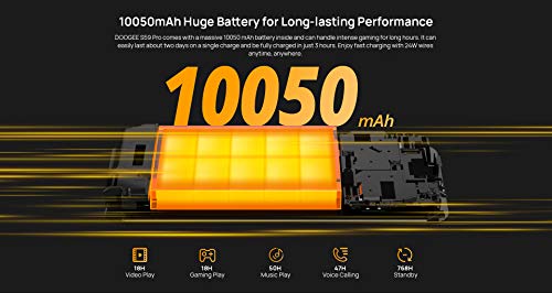 DOOGEE S59 PRO2021Rugged Smartphone, Batteria 10000mAh, Octa ...
