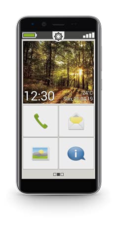 EmporiaSMART.3mini - Smartphone 4G, Display 5”, 16GB, 2GB RAM, Camera, Android 9, Batt. 2500mAh, Black [Germania]