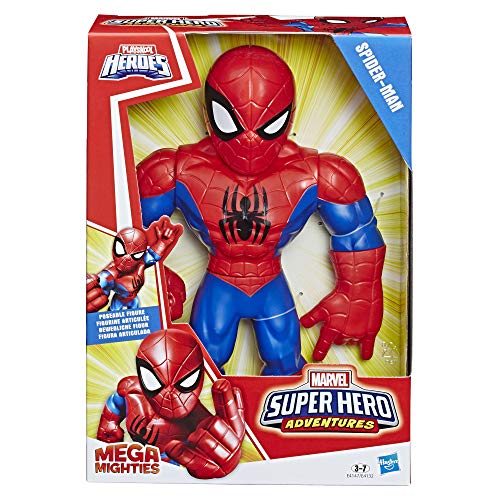 Hasbro Playskool Heroes Mega Mighties Avengers Mega Spider Man, Multicolore, E4147ES0