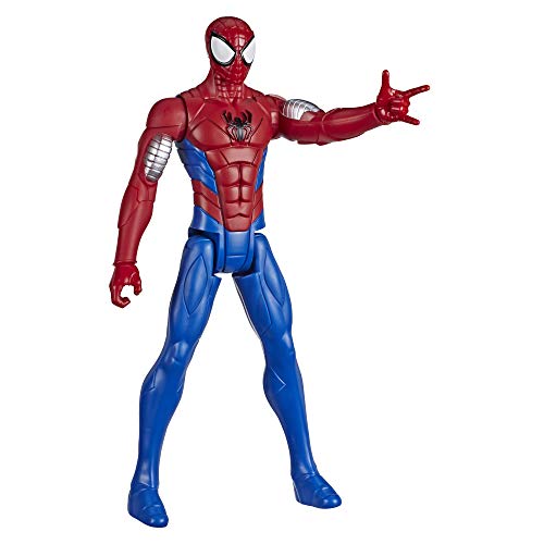 Hasbro Spider-Man - Spider-Man con Armatura (Action Figure 30cm Tit...