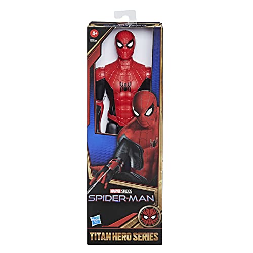 Hasbro Spider-Man - Spider-Man con Tuta Nera e Rossa, Action Figure...