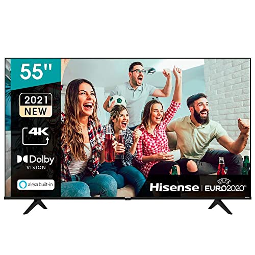 Hisense 55A6G - Smart TV 55 Pollici 4K LED DVB-T2 Android Wi-Fi