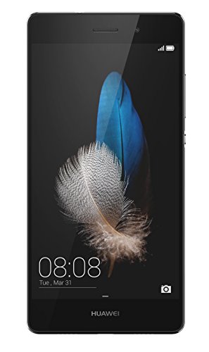 Huawei P8 Lite Smartphone, Display 5  IPS, Processore Octa-Core 1.2 GHz, Memoria Interna da 16 GB, 2 GB RAM, Fotocamera 13 MP, monoSIM, Android 5.0, Nero [Italia]