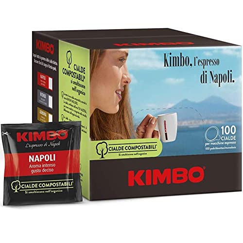 Kimbo Cialde Compostabili Napoli - 100 Cialde...