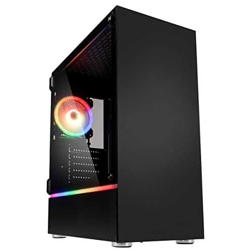 Kolink Bastion - Case RGB Mid-Tower Nero - per PC Gaming con Pannel...