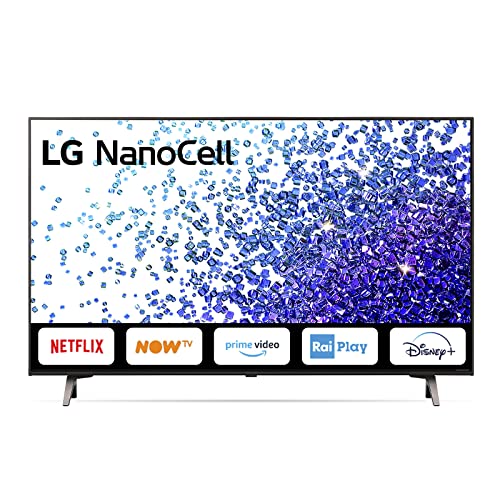 LG NanoCell 55NANO796PC Smart TV 4K Ultra HD 55 , con Wi-Fi, Processore Quad Core, Nano Color, FILMMAKER MODE, Game Optimizer, AI ThinQ con Google Assistant e Alexa Integrati, Telecomando Puntatore