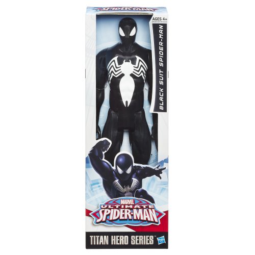 Marvel Ultimate Spider-Man Titan Hero Series Black Suit Spider-Man ...