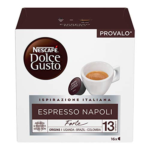 Nescafé Dolce Gusto Espresso Napoli Caffè, 6 Confezioni da 16 Capsule (96 Capsule)