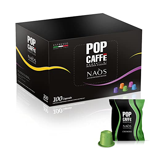 Nespresso Compatibili 100 capsule Miscela .2 Cremoso POP CAFFE