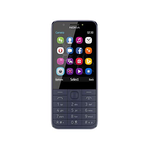 Nokia 16PCML01A01 - Smartphone 7.11 cm (2,8 pollici), 16 MB, 2 Megapixel, serie 30+, colore: Blu Midnight [Versione Tedesca]