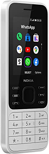 Nokia 6300 Telefono Cellulare 4G Dual Sim, Display 2.4  a Colori, 4...