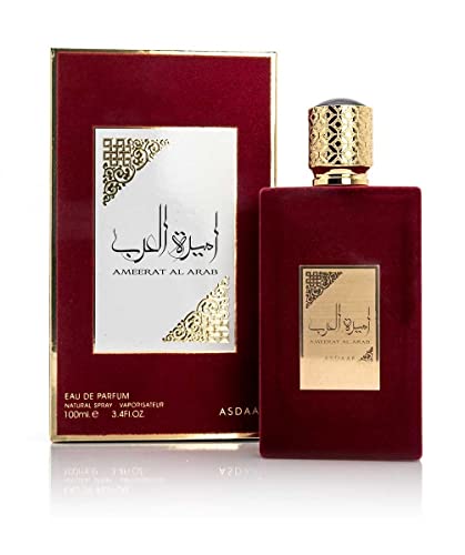 Profumo Ameerat Al Arab Princess of Arabia Eau de Parfum Woman Oud Oriental Musk Halal 100 ml Note: Limoni, Fiori, Frutta, Muschio, Vetiver