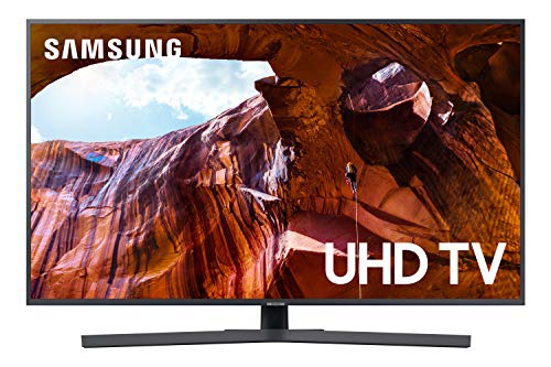 Samsung UE43RU7400UXZT Smart TV 4K Ultra HD 43  Wi-Fi DVB-T2CS2, Serie RU7400 2019, 3840 x 2160 Pixels, Grigio