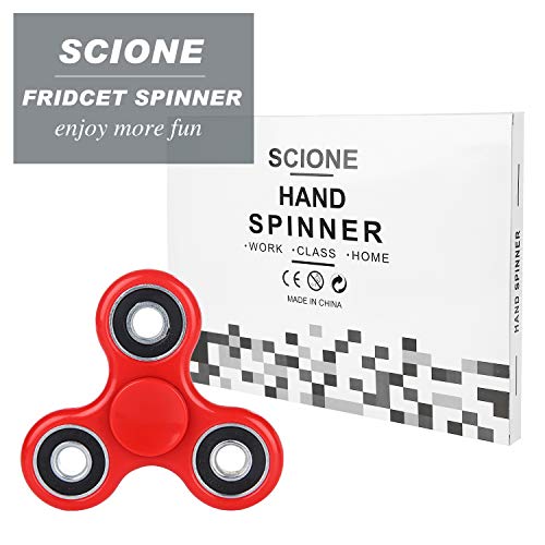 SCIONE Fidget Spinners 5 Pezzi per Bambini Adulti-Fidget Giocattoli...