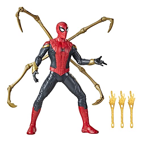 Spider-Man, Action Figure Deluxe di Spider-Man da 33 cm con Tuta Thwip Blast Integrata