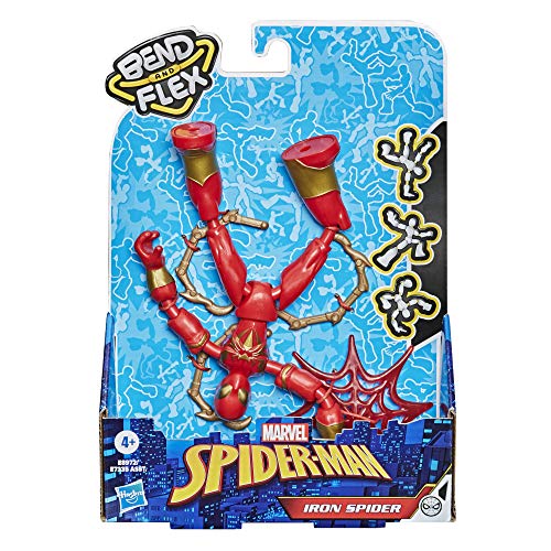 SPIDER-MAN - Ghost-Spider Bend And Flex (Action Figure Flessibile da 15 cm)