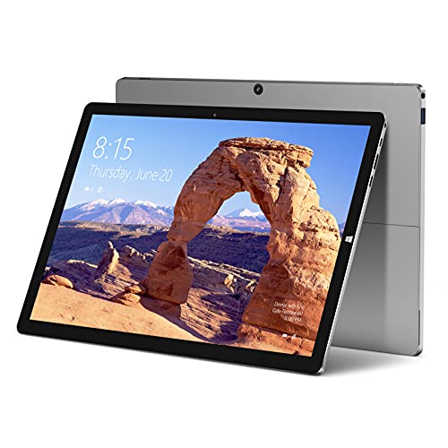 TECLAST X6Plus Tablet PC 2 in 1 Laptop 12.6 Pollici 8GB RAM+256GB SSD Windows 10(Aggiornare Window 11), Intel Celeron N4100, 2880x1920 IPS, 2+5 MP+Tipe-C+Bluetooth+WiFi+38000 mWh