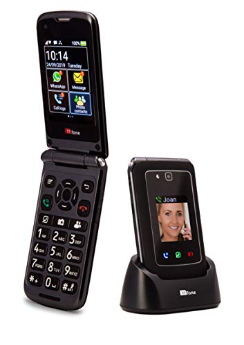 TTfone Titan TT950 Whatsapp 3G Touchscreen Senior Pulsante grande Flip Cellulare - Facile e semplice da usare