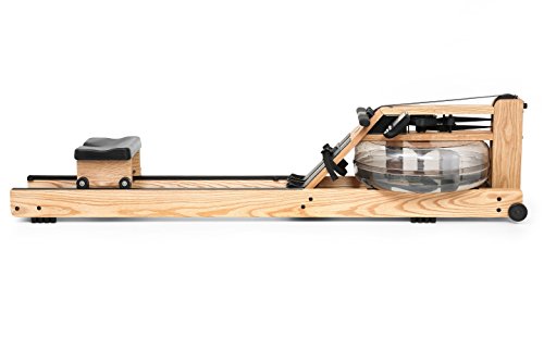 Water Rower - Vogatore in Frassino con Monitor S4, 210 x 56 x 53 cm