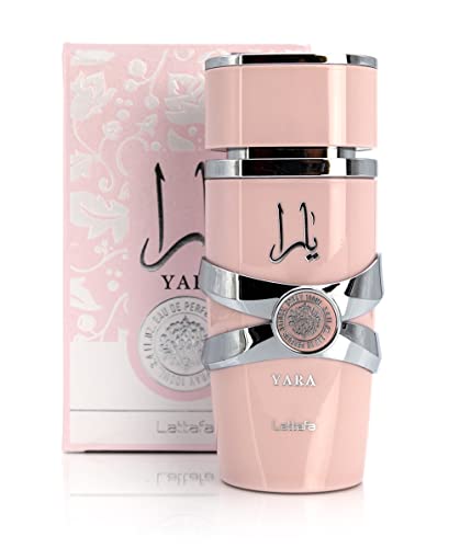 YARA Profumo 100 ml Per Le Donne Una Fragranza Orientale da Dubai in Ambra Araba, Note di Vaniglia e Ambrata Attar Arabe Per Le Donne