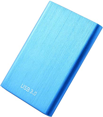 2TB External Solid State Drive, External SSD High Speed USB 3.0 2000GB Mobile Solid Hard Drive for Mac,Laptop and PC (2TB, Blue)