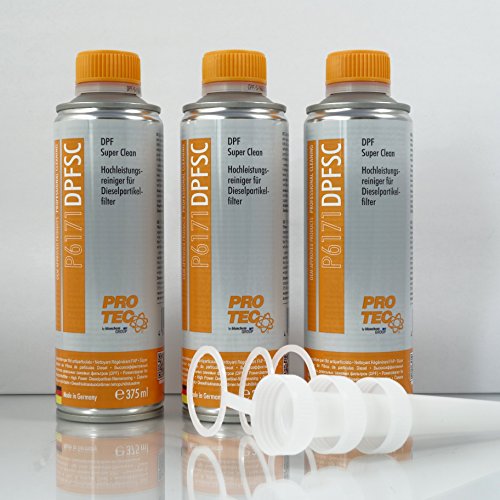3 x 375 ml detergente ad alte prestazioni per filtro antiparticolato diesel DPF P6171 DPFSC