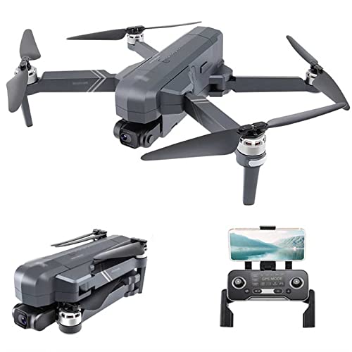 4k HD Camera Gimbal Dron, Fotografia Aerea Senza spazzole WiFi FPV GPS Pieghevole Rc Quadcopter Drone con telecamere Sono per Principianti 3 km