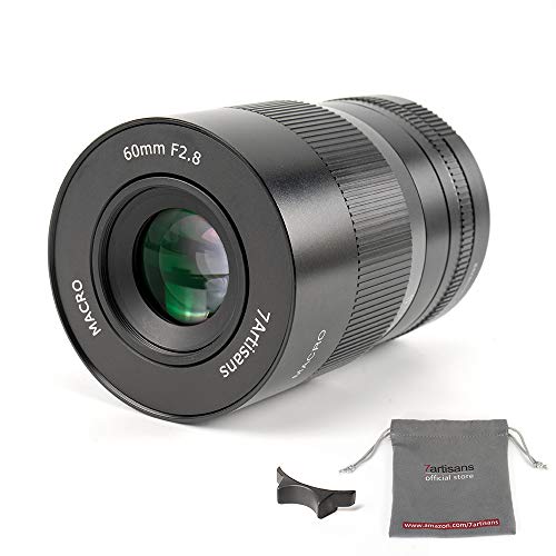 7artisans 60mm F2.8 macro APS-C grandangolare Fisheye obiettivo fisso per fotocamere compatte mirrorless Canon EOS-M EOS-M2 EOS-M3 EOS-M100 EOS-M5 EOS-M6 EOS-M50 EOS-M10 EOS-M200-nero