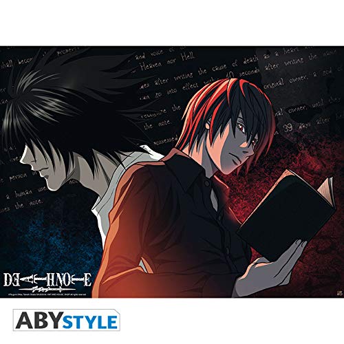 ABYstyle – Death Note – Poster L VS Light (52 x 38)...