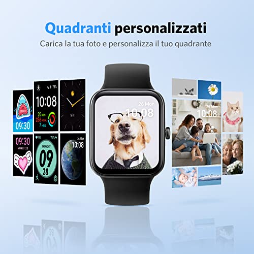 ACHOICE Orologio Smartwatch Fitness,Smartwatch Uomo Donna,Orologio ...