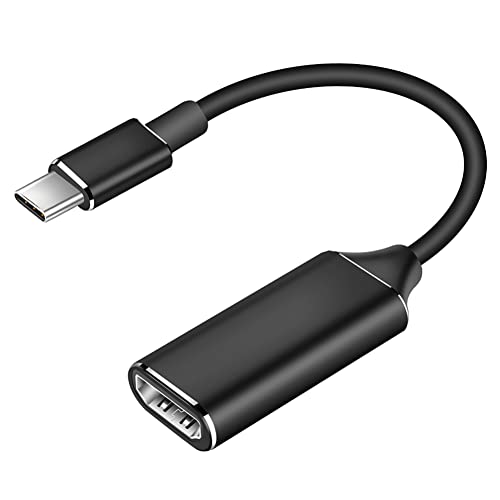 Adattatore da USB C a HDMI 4K a 60 Hz, adattatore da USB tipo C a HDMI (Thunderbolt 3), compatibile con NoteBook Pro 2018 2017, S9 S8, Surface Book 2, XPS 13 15, Pixelbook Altro