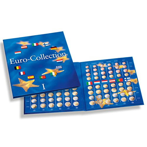 Album Euro Collection Volume 1, con micro-schiuma per la collezione di 12 monete