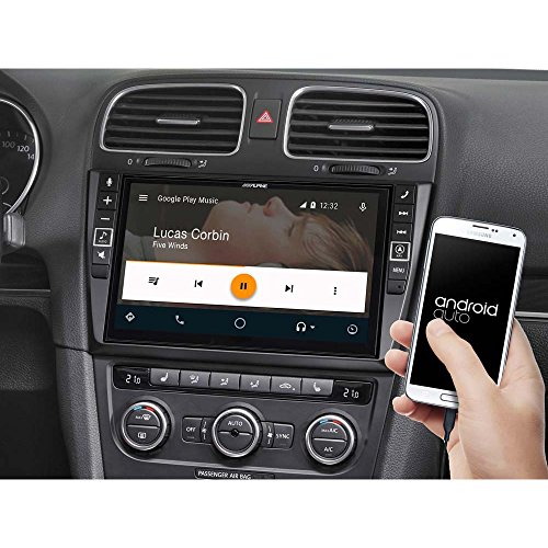Alpine i902D-G6 Monitor 9  Golf 6 Car Play Android Auto USB BT Dab