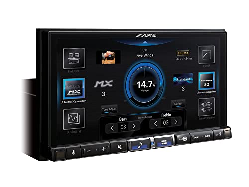 Alpine iLX-705D Digital Media Station 7  con Apple Car Play Wireless, Android Auto (via cavo), Bluetooth e DAB
