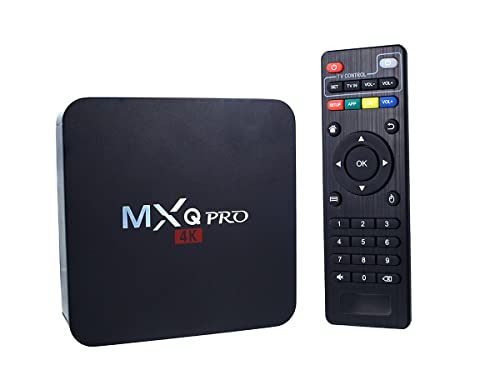 Android TV Box, WiFi 2.4G Ethernet HD, Trasforma Televisore Normale In Smart TV (1GB RAM 8GB ROM 116X116X26mm)