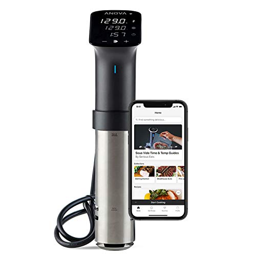 Anova Culinary | Sous Vide Precision Cooker PRO (WiFi) | 1200 Watts | Completamente in Metallo | Anova App Inclusa