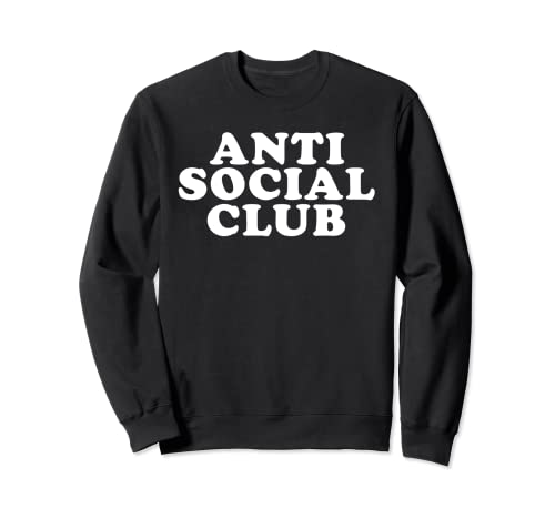 Anti-Social Club divertente anti sociale club Felpa