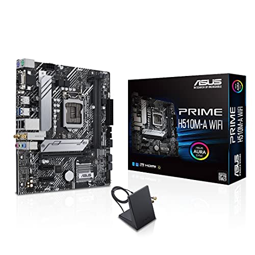 Asus PRIME H510M-A WIFI, Scheda madre Intel H510 (LGA 1200) micro A...