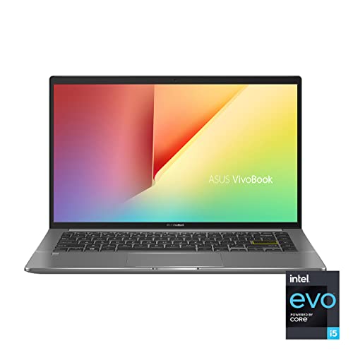 ASUS VivoBook S 14 S435EA#B09FPT8G73, Notebook in Alluminio,14  FHD Anti-Glare, Intel Core 11ma generazione i5-1135G7, RAM 8GB, 512GB SSD PCIE, grafica Intel Iris Xe, Windows 11 Home, Verde intenso