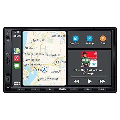 ATOTO F7 Autoradio 2 DIN con Android Auto e CarPlay, 7 pollici Vide...