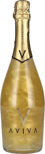 Aviva Gold - Colore Oro, Bevanda Alcolica Aromatizzata, Gradazione 5,5% 75CL