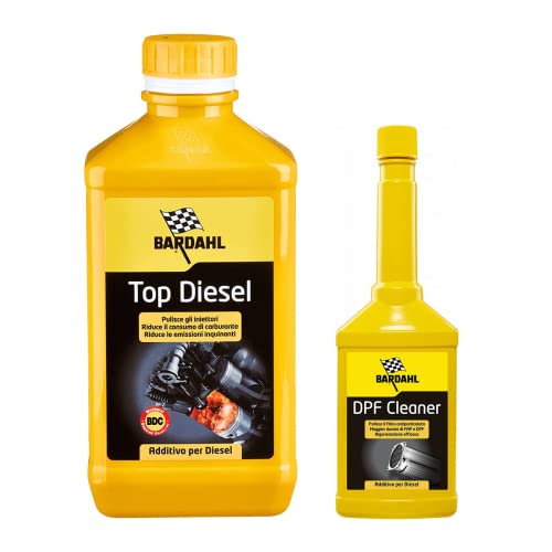 Bardahl 120040 + 113019 Top Diesel 1litro, Dpf Cleaner 250 ml, addi...