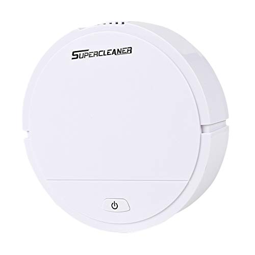 Basage Robot Aspirapolvere Wet Cleaner Sweeper DustDry Robot e Pavimento Robot Smart Vacuum Automatico Smart Sweeper Battery Edition Bianco
